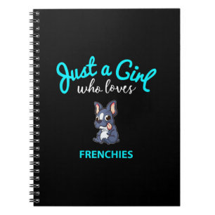 french bulldog gift girls kids french bulldog notebook