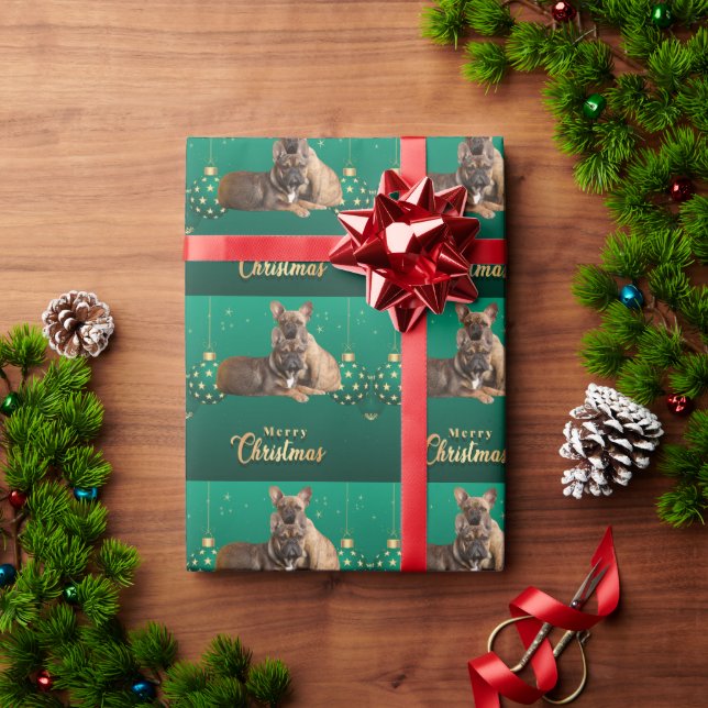 French bulldog gift paper (Holiday Gift)