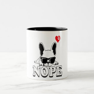 French Bulldog Gift Two-Tone Coffee Mug