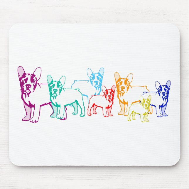 French Bulldog Gifts Mouse Pad (Front)