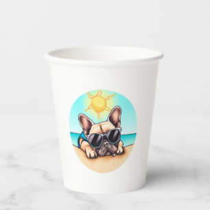 French Bulldog Gifts Paper Cups