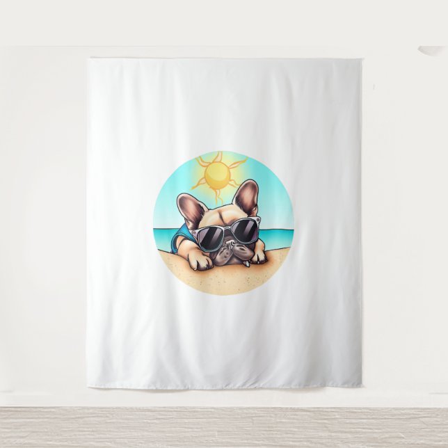 French Bulldog Gifts Tapestry (Front)
