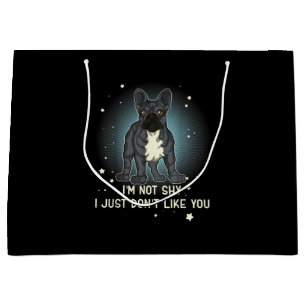French Bulldog Gifts Women Men Kids Large Gift Bag