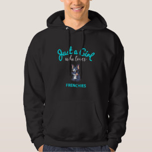 French Bulldog Girls Kids French Bulldog Gift Hoodie