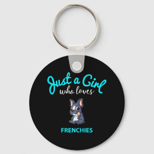 French Bulldog Girls Kids French Bulldog Gift Key Ring