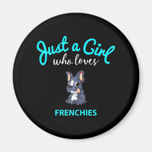 French Bulldog Girls Kids French Bulldog Gift Magnet