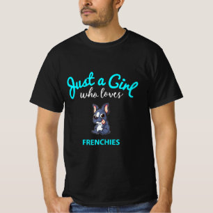 French Bulldog Girls Kids French Bulldog Gift T-Shirt