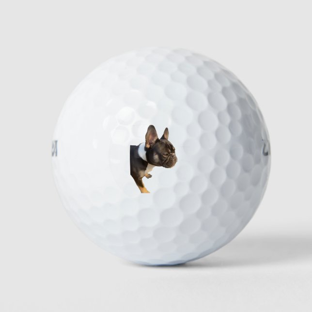 French Bulldog Golf Balls (Front)