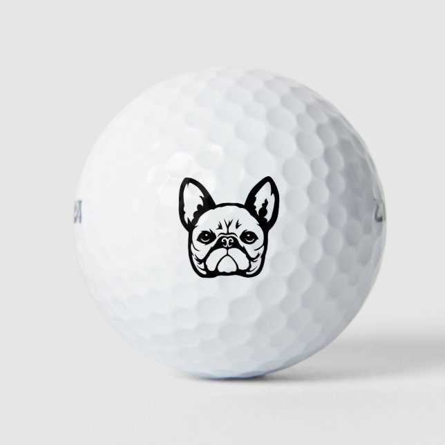 French Bulldog  Golf Balls (Front)
