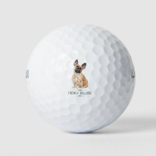 french bulldog golf balls