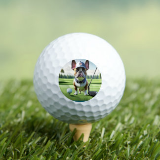 French Bulldog golf course vacation Bulldog Balls