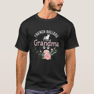 French Bulldog Grandma Gifts Womens Cute Dog Lover T-Shirt