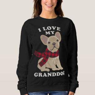 French Bulldog  Grandma Xmas  Fun Frenchie Granddo Sweatshirt