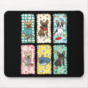French Bulldog Graphic Art Mouse Pad