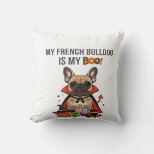 French Bulldog Halloween Costume My French Bulldo Cushion