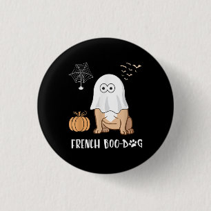 French Bulldog Halloween Cute Boo-Dog 2020 Tees 3 Cm Round Badge