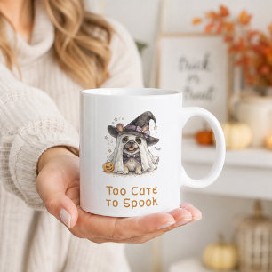 French Bulldog Halloween Cute Witch Coffee Mug