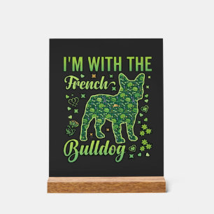 French Bulldog Halloween Macaron Eiffel Tower_1 Acrylic Sign