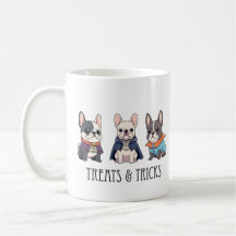 French Bulldog halloween treats & tricks