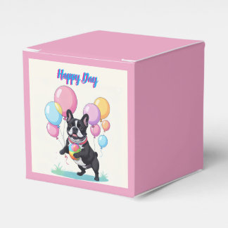 French Bulldog Happy Day Französische Bulldogge Favour Box