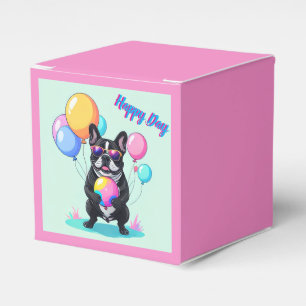 French Bulldog Happy Day Französische Bulldogge  Favour Box