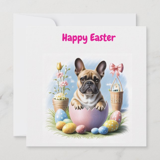 French Bulldog Happy Easter French Bulldog (Front)