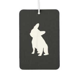 French Bulldog Head Tilt Apparel, Frenchie Head Car Air Freshener