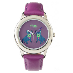 French Bulldog Hello Watch