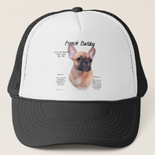 French Bulldog History Design Trucker Hat