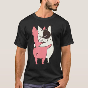 French Bulldog Hugs T-Shirt