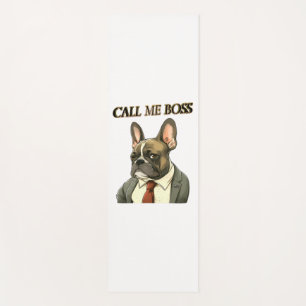 French Bulldog in a Suit Yoga Mat