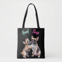 French Bulldog in love Valentine's Day