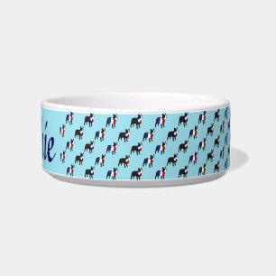 French Bulldog in stylish outfit Bowl