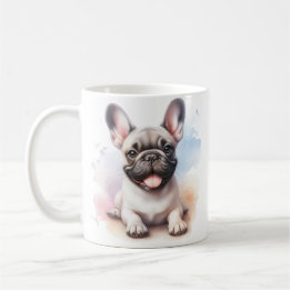 French Bulldog in watercolor Coffee Mug