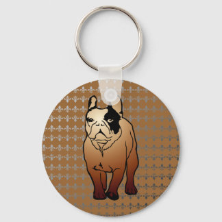 French Bulldog Key Ring