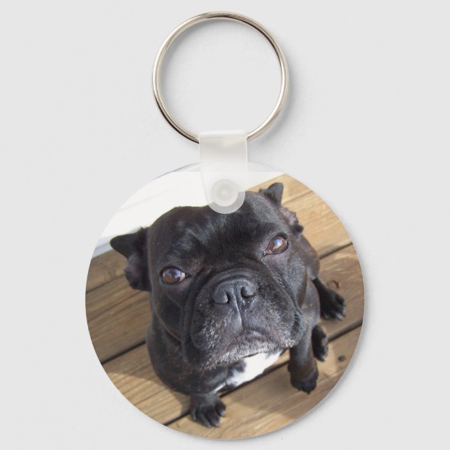 French Bulldog Key Ring (Front)