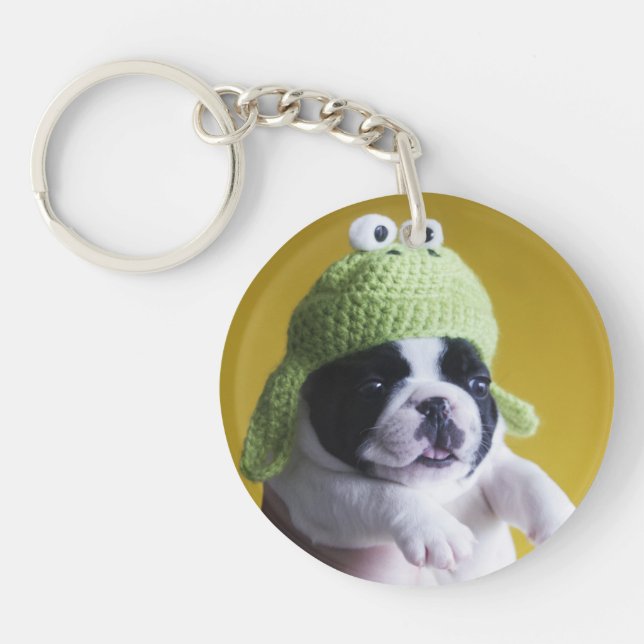 French Bulldog Key Ring (Front)