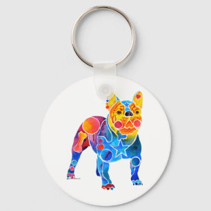 French Bulldog Key Ring