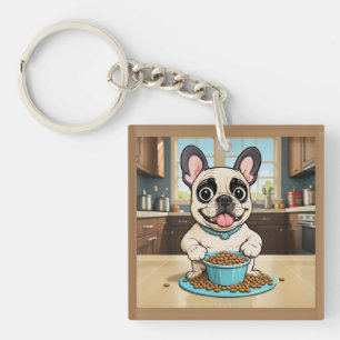 French Bulldog Keychain