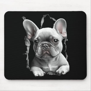 French Bulldog Kids Clothes Frenchie Dad Mum Mouse Pad