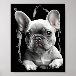 French Bulldog Kids Clothes Frenchie Dad Mum Poster