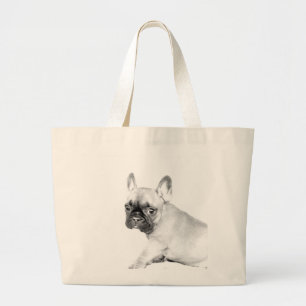 French Bulldog Large Tote Bag