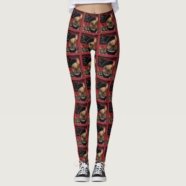 FRENCH BULLDOG       LEGGINGS (Front)