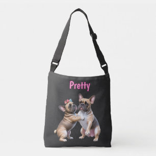 French Bulldog Love French Bulldog Crossbody Bag