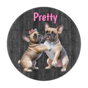 French Bulldog Love French Bulldog Cutting Board