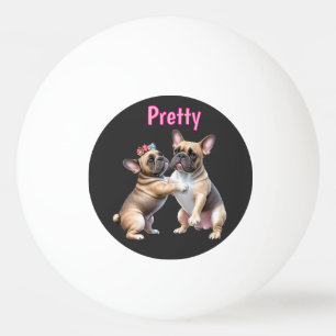 French Bulldog Love French Bulldog Ping Pong Ball