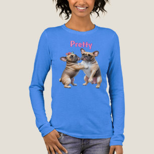 French Bulldog Love French Bulldog Tri-Blend Shirt