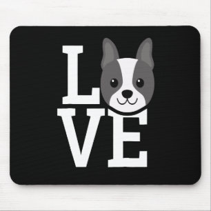 French Bulldog Love Frenchie Good Gift Dog Lover Mouse Pad