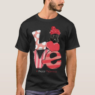 French Bulldog LOVE Frienchie Dog Mom Valentine 2 T-Shirt