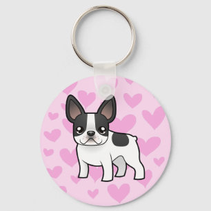 French Bulldog Love Key Ring